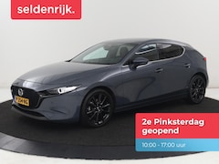 Mazda 3 - 3 2.0 e-SkyActiv-X M Hybrid 186 Luxury | Dieprood leder | 360 Camera | Head-Up | Stoelverw
