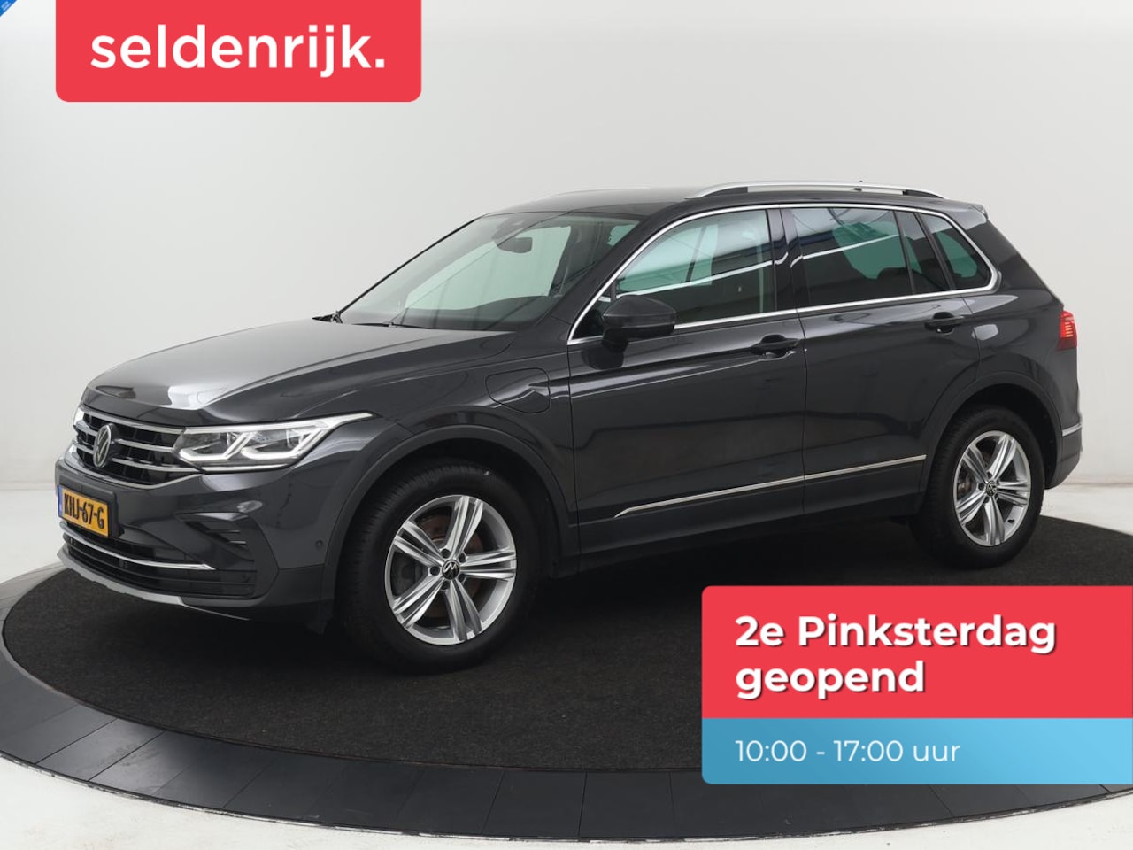 Volkswagen Tiguan - 1.4 TSI eHybrid Elegance Exclusive | SOH 89,1% | Leder | Stoelverwarming | 360 Camera | Vi - AutoWereld.nl