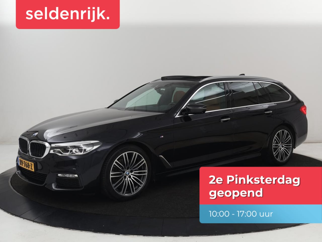 BMW 5-serie Touring - 520i M Sport | Panoramadak | Head-Up | 360 Camera | Leder | Stoelverwarming | Carplay | Sf - AutoWereld.nl