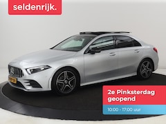 Mercedes-Benz A-klasse - 200 AMG | Panoramadak | Carplay | Memory | Matrix LED | Leder/Alcantara | Keyless | Sfeerv