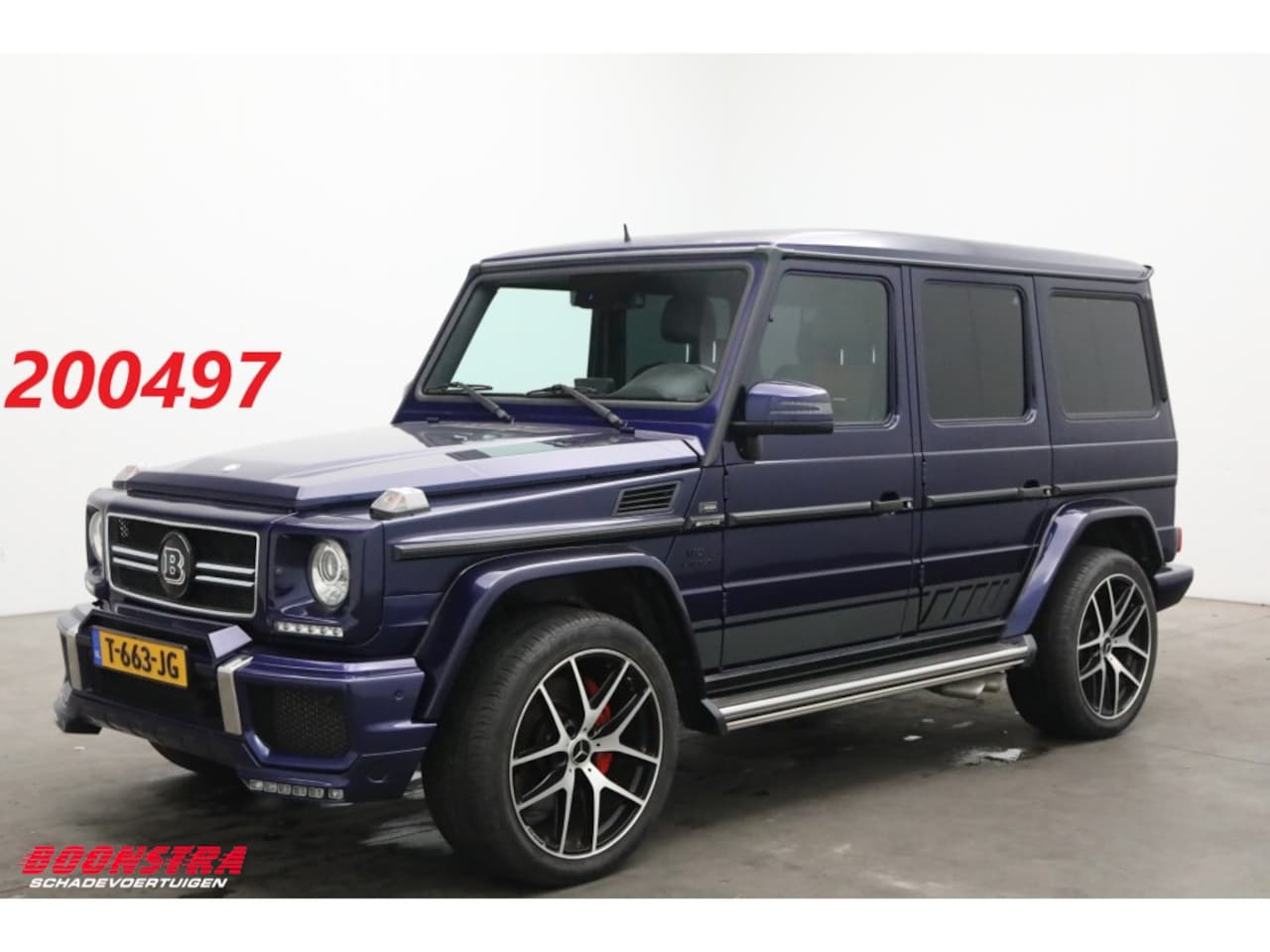 Mercedes-Benz G-klasse - AMG 63 Station Brabus Schuifdak Leder ACC H/K Memory BiColor Leder AHK - AutoWereld.nl