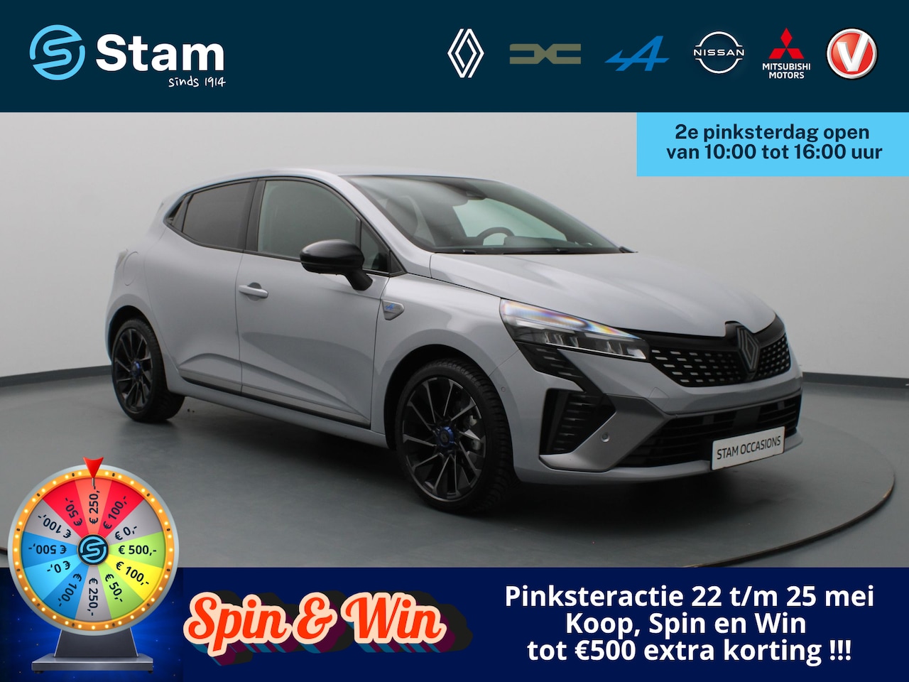 Renault Clio - E-Tech Full Hybrid esprit Alpine 145pk BOSE | 360° Camera | Adapt. Cruise | Parkeersens. v - AutoWereld.nl
