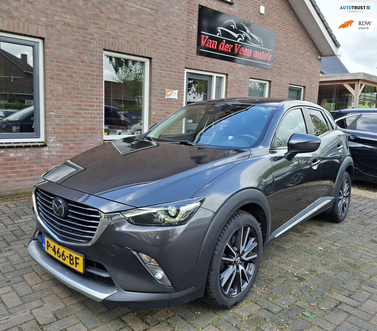Mazda CX-3 - 2.0 SkyActiv-G 120 GT-M. Nette auto. Leder, camera, stuur- & stoelverw, trekhaak. Prijs in - AutoWereld.nl