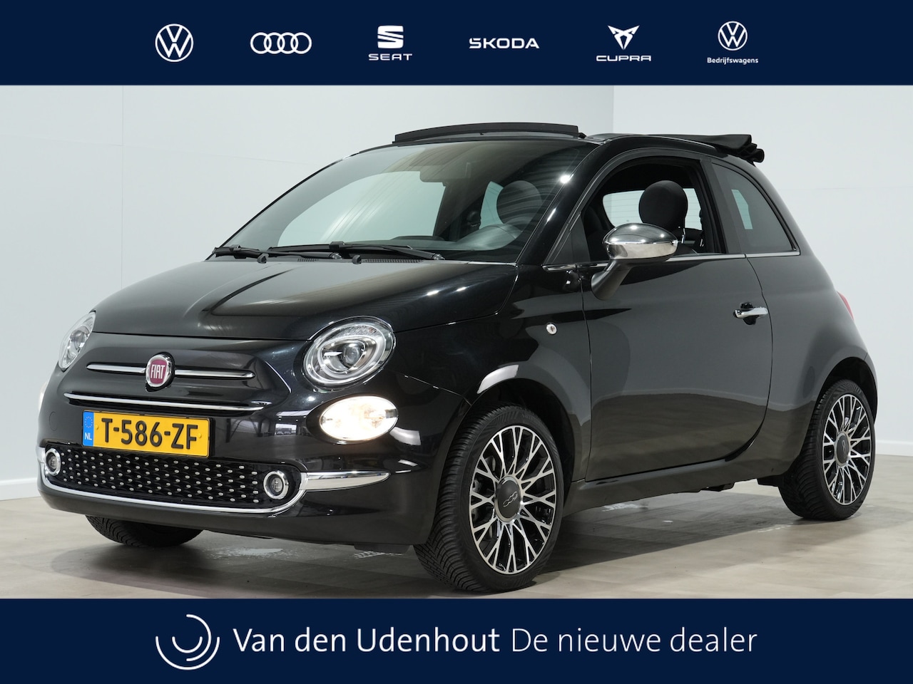 Fiat 500 C - 1.0 69pk Hybrid Dolcevita Cabriolet | Navi | Android/Carplay | PDC | Cruise - AutoWereld.nl