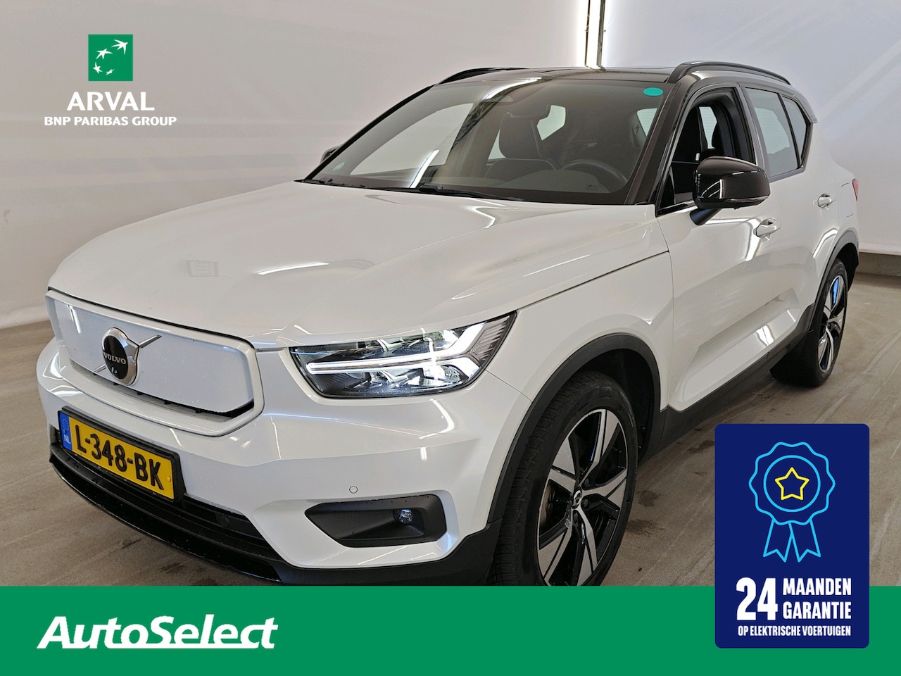 Volvo XC40 - 78kWh 408pk Recharge P8 AWD R-Design | SOH 92% | Panoramadak | Trekhaak | 360 Camera | Lou - AutoWereld.nl