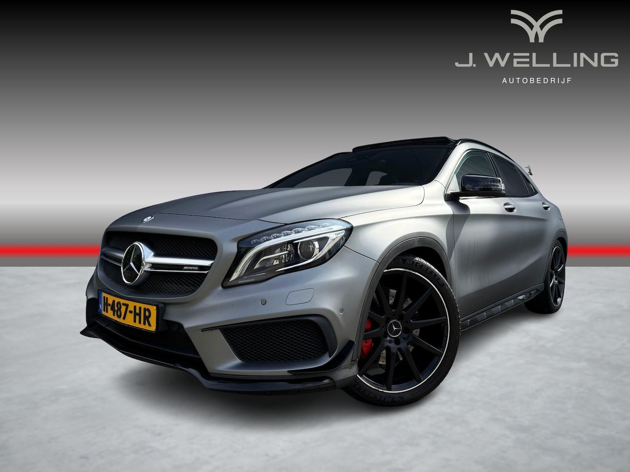 Mercedes-Benz GLA-Klasse - AMG 45 4MATIC pano/schaal/Aero/H&K - AutoWereld.nl