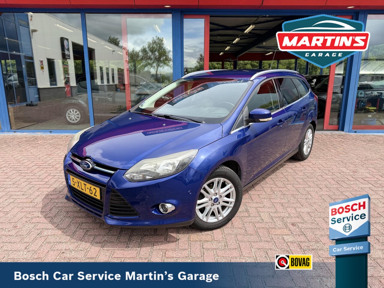 Ford Focus Wagon - 1.0 EcoBoost Edition Plus CRUISE CLIMA LMV TREKHAAK - AutoWereld.nl
