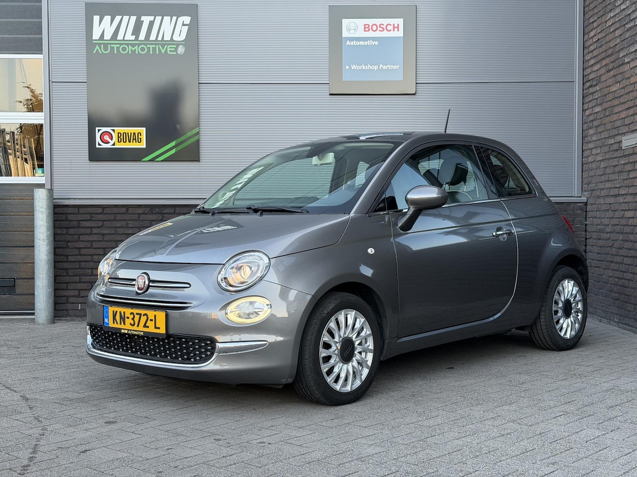 Fiat 500 - 0.9 TwinAir Turbo Lounge | Airco | Panorama | Lage KM-stand - AutoWereld.nl