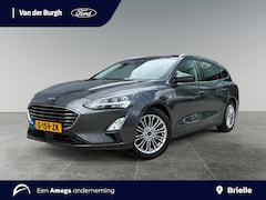 Ford Focus Wagon - 1.0 EcoBoost Titanium Business Navigatie - Cruise Control - Trekhaak