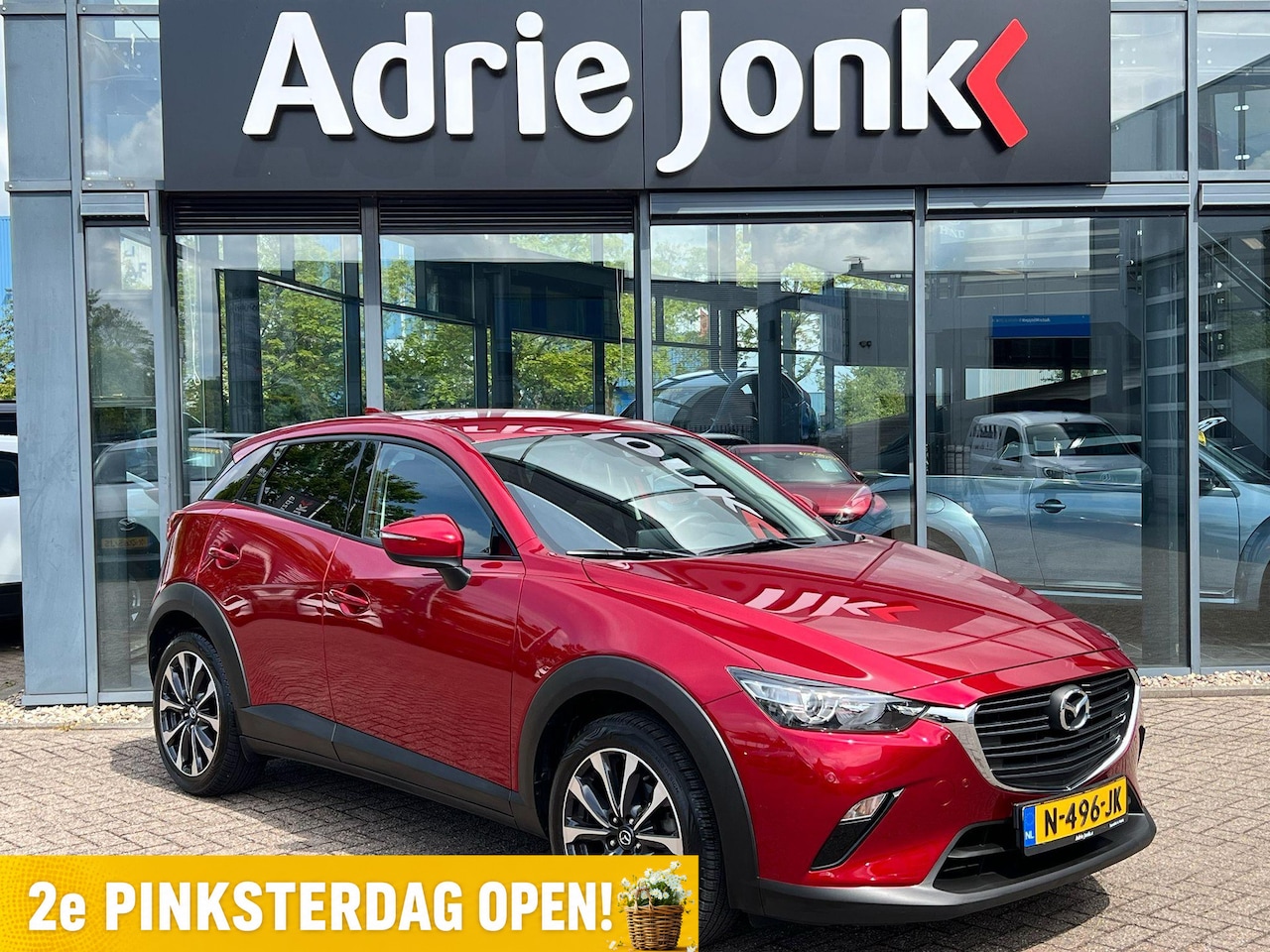 Mazda CX-3 - 2.0 SkyActiv-G 120 Sport Selected TREKHAAK | NAVIGATIE | PARKEER SENSOREN | 18"LM VELGEN | - AutoWereld.nl