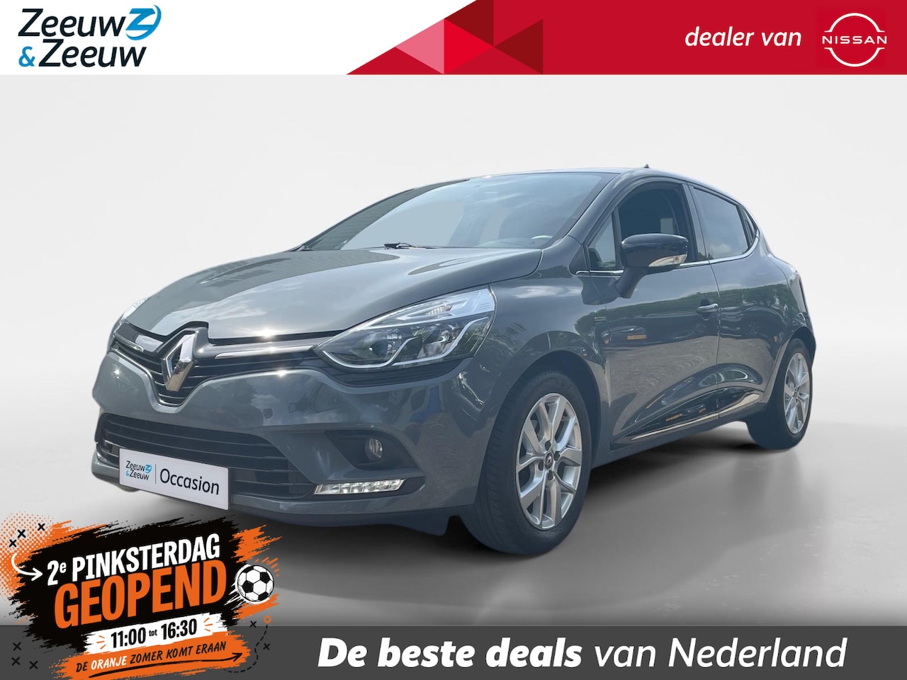 Renault Clio - 0.9 TCe Limited | CRUISE | AIRCO | NAVI | P.SENSOREN ACHTER | ARMESTEUN | ELECK. RAMEN V & - AutoWereld.nl