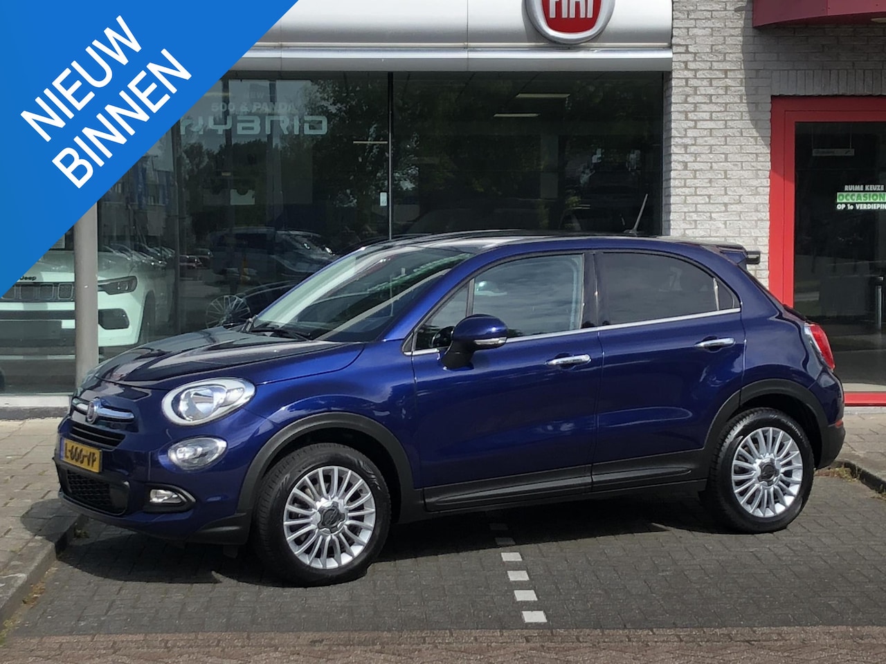 Fiat 500 X Cross - 1.4 Turbo MultiAir CrossPlus DCT AUTOMAAT|NAVI|CLIMATE|STOELVERWARMING|CAMERA|PDC|17" - AutoWereld.nl