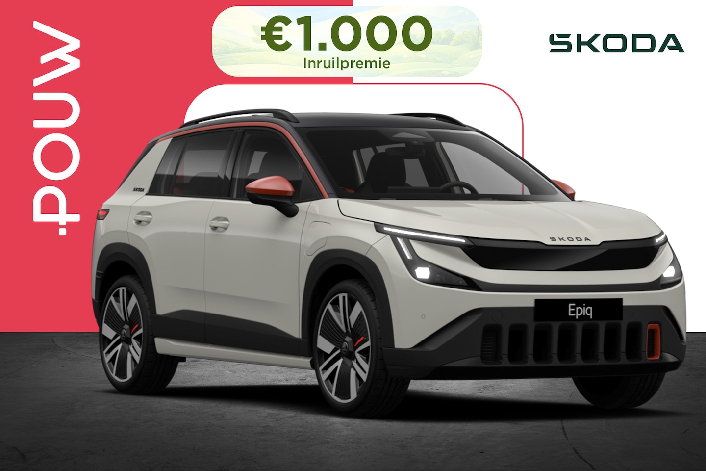 Skoda Epiq - 211pk First Edition 56 kWh Light & View Pakket | Trekhaak Wegklapbaar - AutoWereld.nl