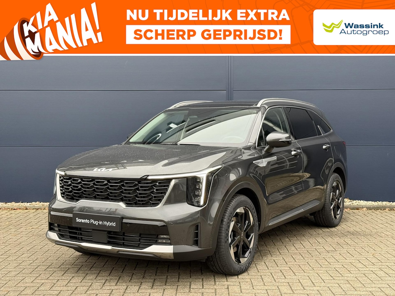 Kia Sorento - 1.6 T-GDi 253pk Plug-in Hybrid Aut AWD DynamicPlusLine | 7-Zits | Panoramdak | Bose Premiu - AutoWereld.nl