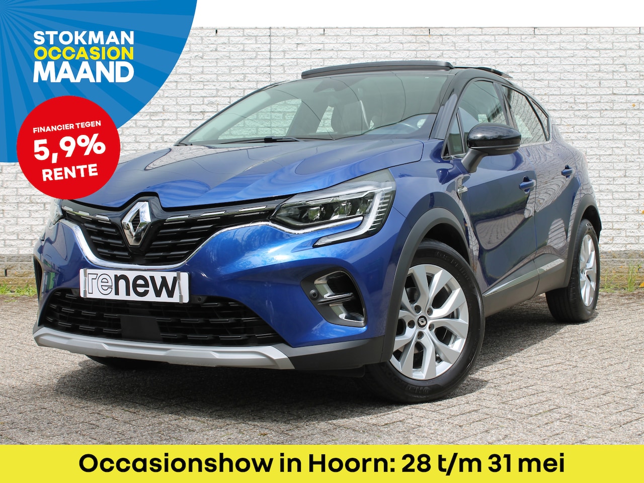 Renault Captur - 1.3 TCe 140 EDC ( automaat ) Intens | automaat | schuifdak | stoelverwarming | - AutoWereld.nl