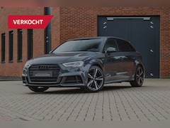 Audi A3 Sportback - 1.5 TFSI Sport 3x S Line 150PK | Orig. NL | Nanogrijs | Zwart optiek | LED