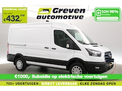 Ford E-Transit - L2H2 Trend 68 kWh | Snelladen | SOH 98% | Airco | Camera | 3 Zits | Cruise | Carplay | Nav
