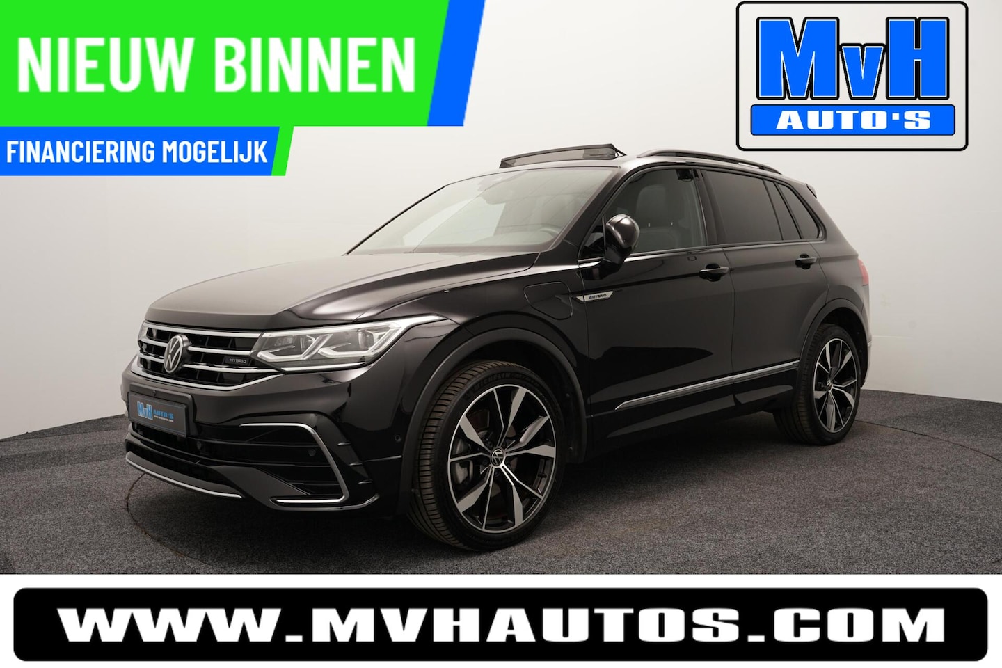 Volkswagen Tiguan - 1.4 TSI eHybrid R-Line|PANO|STOEL/STUUR.VERW - AutoWereld.nl