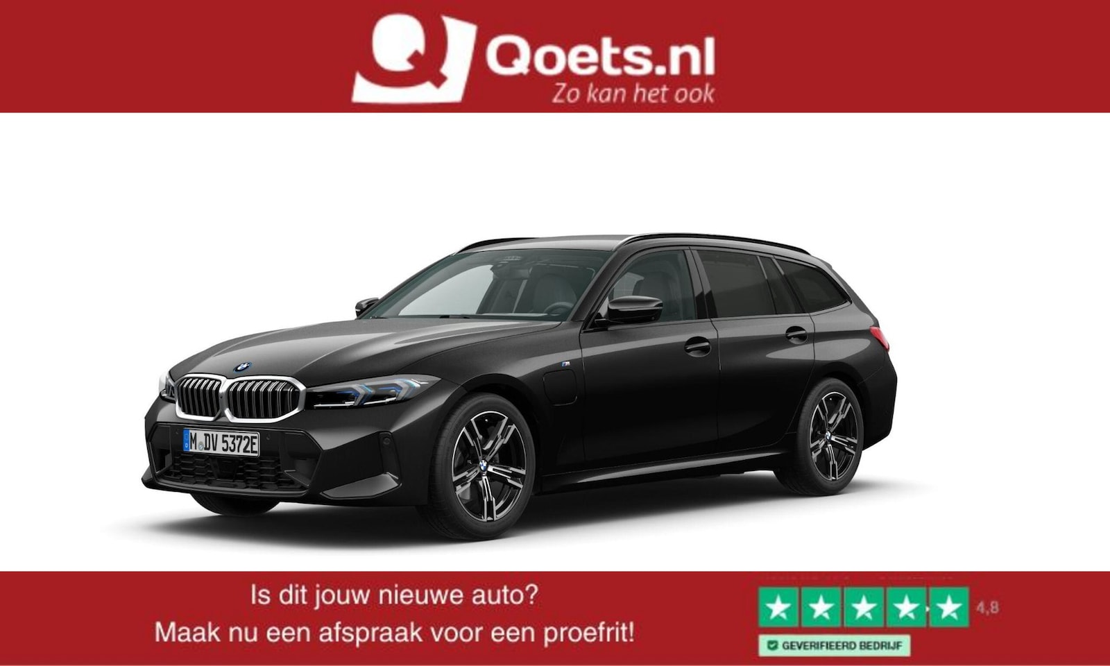 BMW 3-serie Touring - 330e M Sport - Comfort Access - Active Cruise Control - Zonneschermen achterramen - Elektr - AutoWereld.nl