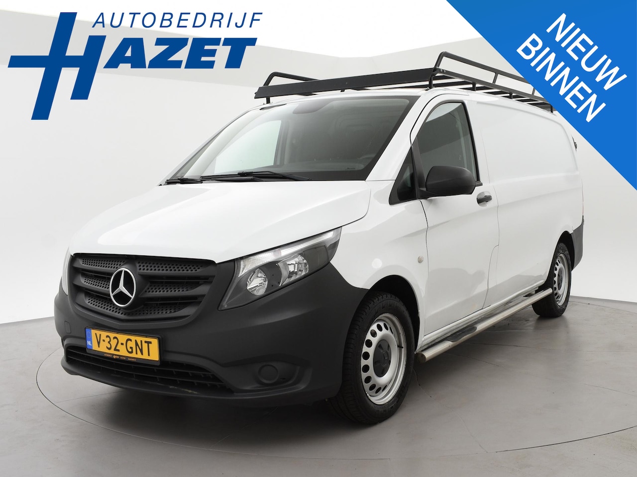 Mercedes-Benz eVito - eVito LANG 41 kWh + STOELVERW. | APPLE CARPLAY | IMPERIAAL | DAB | 3-ZITS - AutoWereld.nl