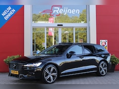 Volvo V60 - 2.0 B4 211PK R-DESIGN AUTOMAAT 8 PANORAMISCH SCHUIF/KANTELDAK | PARKEERVERWARMING MET TIME