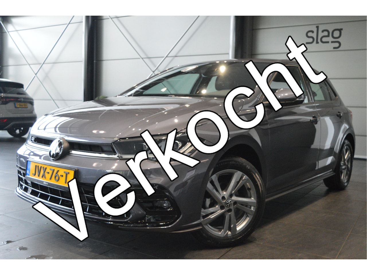 Volkswagen Polo - 1.0 TSI 2X R-LINE navi clima camera led pdc 95 pk !! - AutoWereld.nl