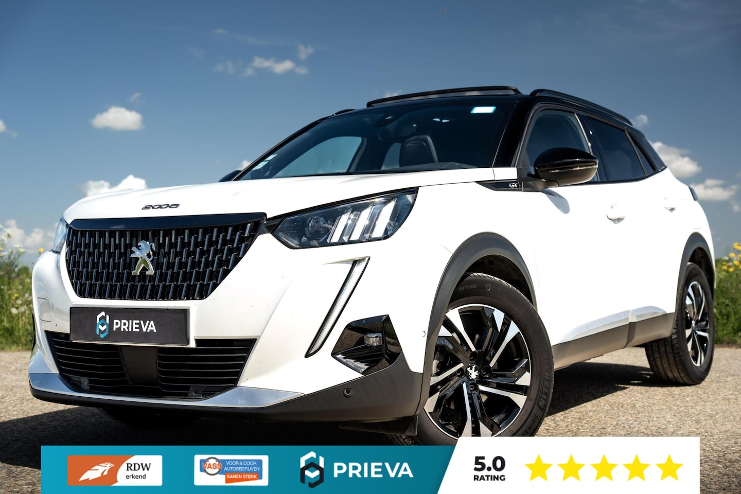 Peugeot 2008 - GT 130PK 1.2 PureTech – Pano | Apple/Android | Camera | Stoelverwarming - AutoWereld.nl