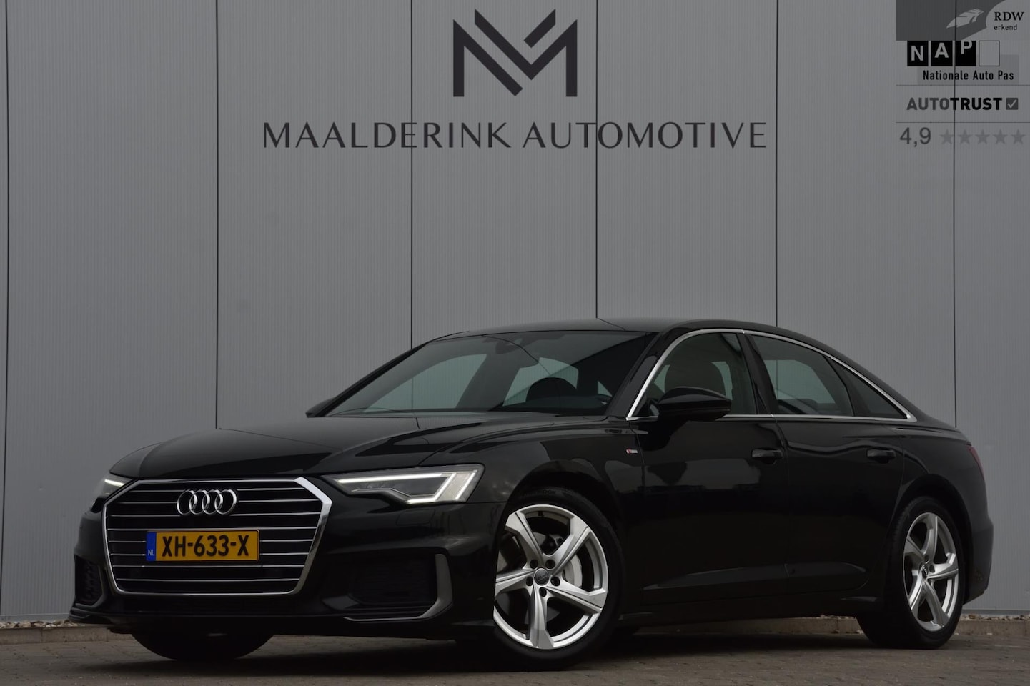 Audi A6 Limousine - 45 TFSI Sport S-Line 3x, NAP, Dealer onderhouden, Memory, Led, Stoelverwarming, Digitale C - AutoWereld.nl