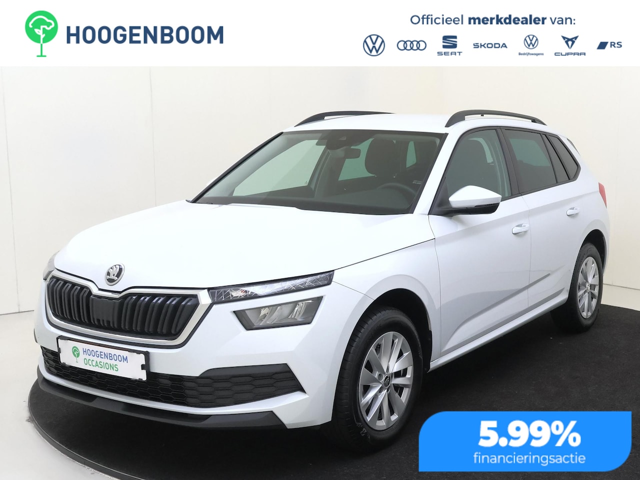 Skoda Kamiq - 1.0 TSI Ambition | CarPlay | Cruise control | Climate control | Parkeersensoren achter | L - AutoWereld.nl