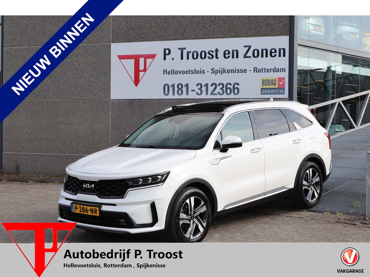 Kia Sorento - 1.6 T-GDI Plug-in Hybrid 4WD DynamicPlusLine 7 persoons! Panoramadak/Trekhaak/Apple carpla - AutoWereld.nl