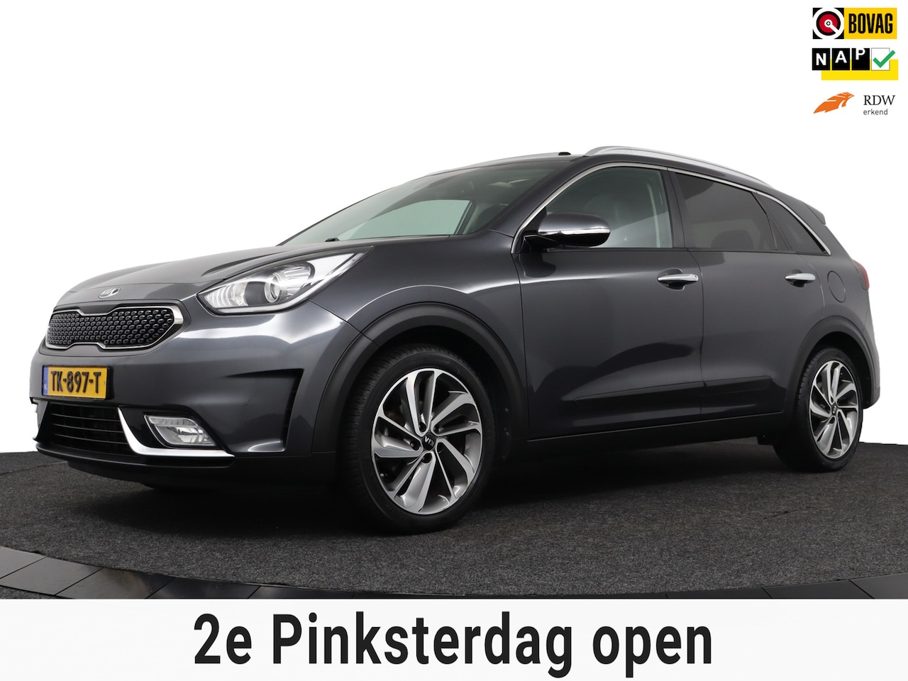 Kia Niro - 1.6 GDi Hybrid ExecutiveLine S/K-dak/Camera/1e eigenaar/Winterpakket - AutoWereld.nl