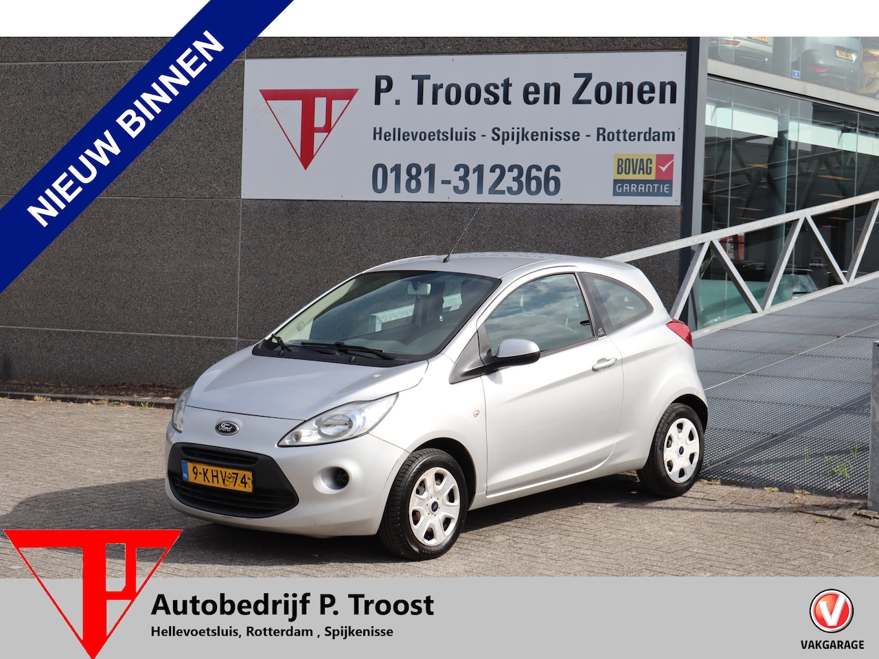 Ford Ka - 1.2 Champions Edition Airco 2E PINKSTERDAG GEOPEND VAN 12:00 TOT 17:00 (ROTTERDAM&HELLEVOE - AutoWereld.nl