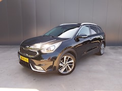 Kia Niro - 1.6 GDi Hybrid First Edition 1e EIGENAAR OPEN DAK CAMERA HALF LEER LED NAVI CRUISE ECC
