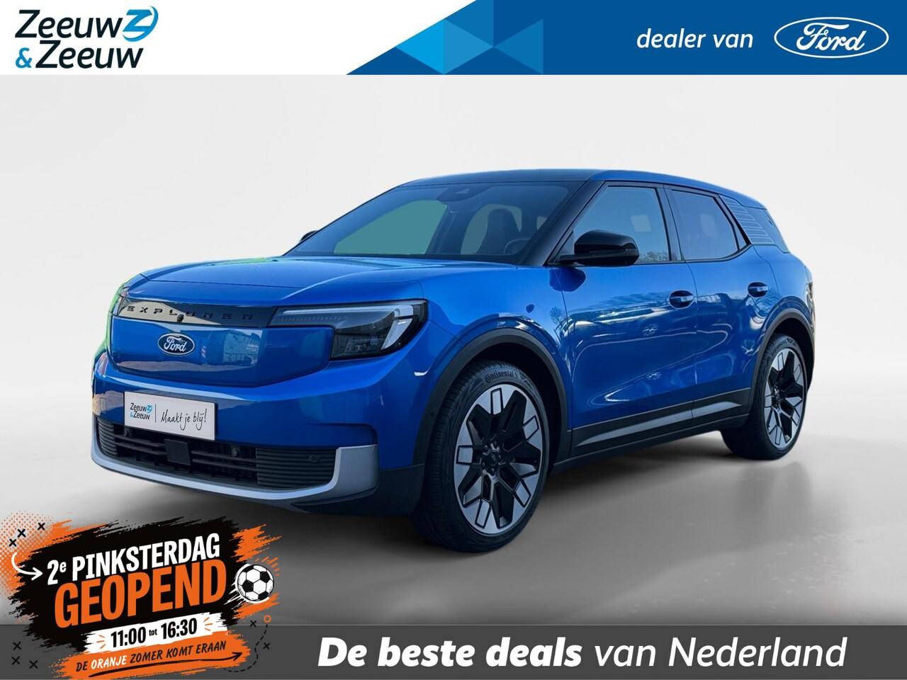 Ford Explorer - Premium Extended Range RWD 77 kWh | DEMO | Panorama dak (vast) | 360 graden Camera | Headu - AutoWereld.nl