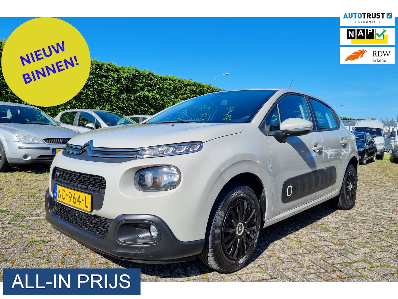Citroën C3 - 1.2 PureTech Feel 105g ✅LEUKE AUTO! - AutoWereld.nl