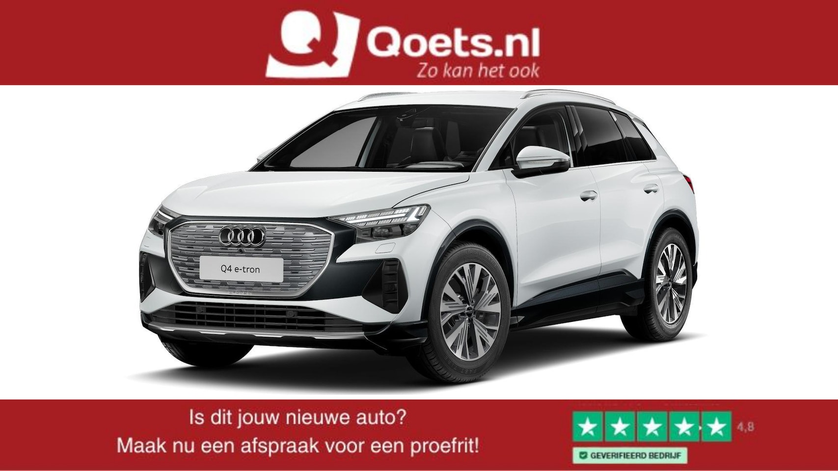 Audi Q4 e-tron - 45 quattro Advanced edition 82 kWh S line interieur - Comfortpakket plus - Assistentiepakk - AutoWereld.nl