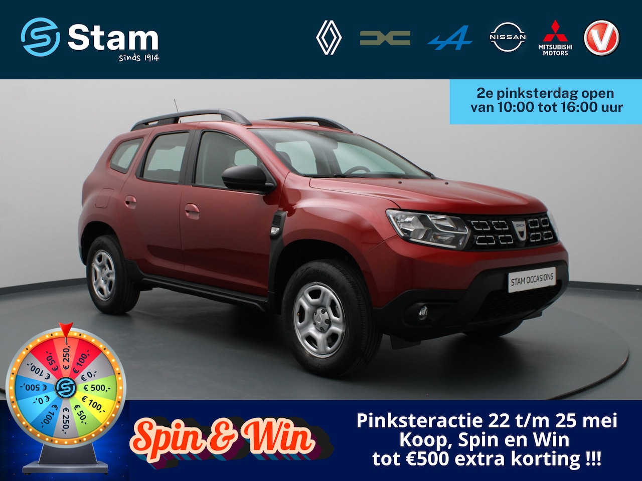 Dacia Duster - TCe Comfort 90pk Airco | Cruise | Parkeersens. achter | Trekhaak - AutoWereld.nl