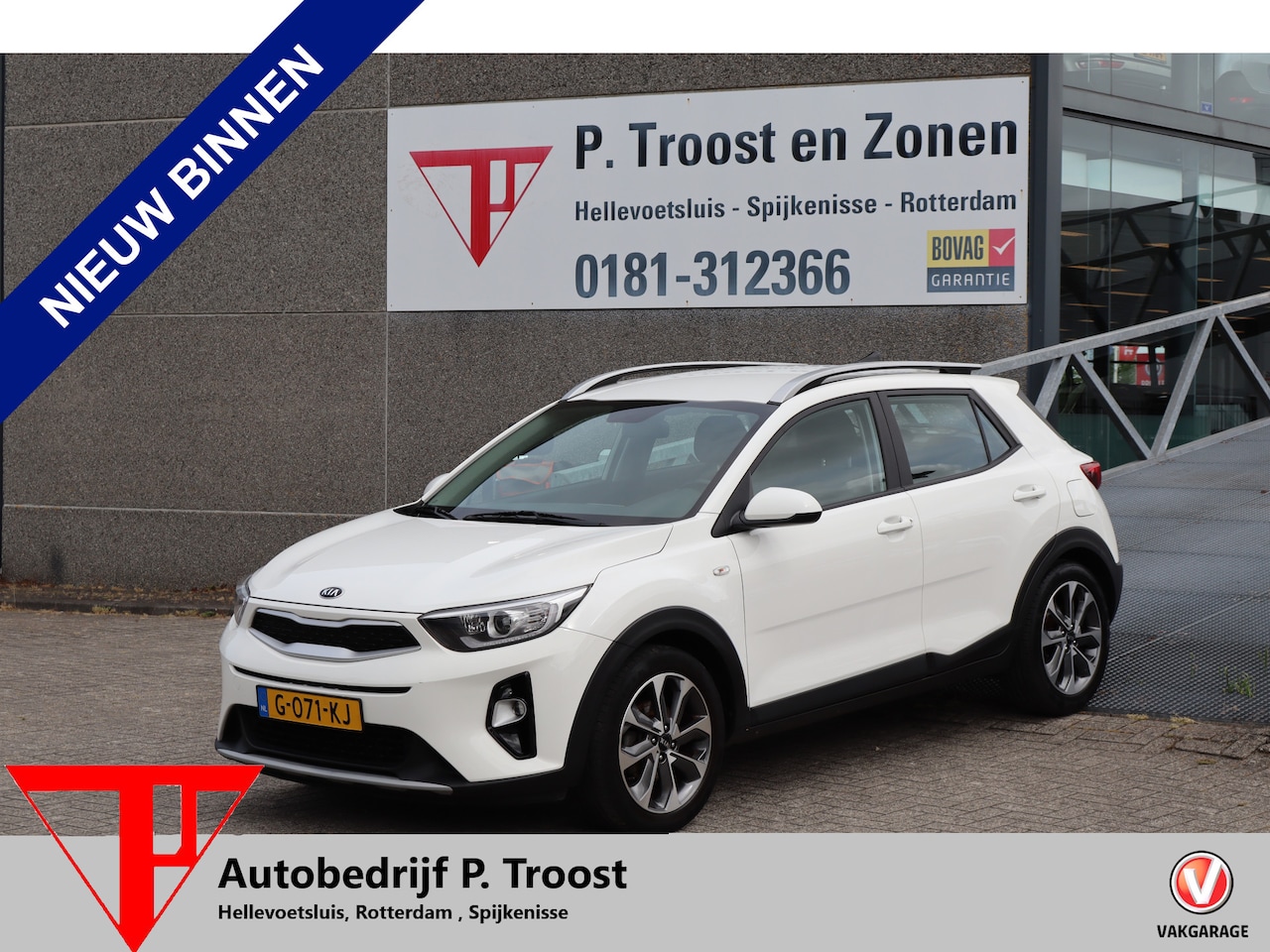 Kia Stonic - 1.0 T-GDi DynamicLine Achteruitrijcamera/Apple carplay/Navigatie/Cruise control/DAB/Airco - AutoWereld.nl