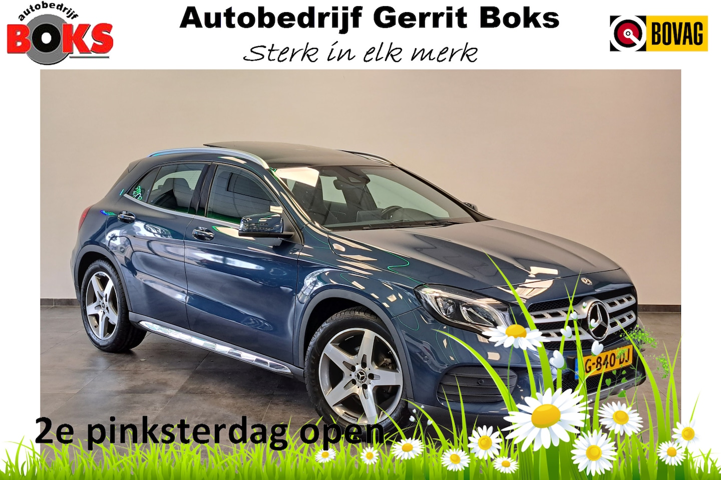 Mercedes-Benz GLA-Klasse - 180 Business Solution AMG Panoramadak Clima Cruise Navigatie camera 18"LM - AutoWereld.nl