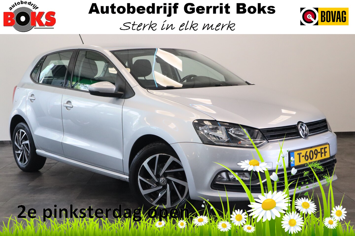 Volkswagen Polo - 1.2 TSI Comfortline Business Cruisecontrol Navigatie Carplay PDC !! 2e Pinksterdag geopend - AutoWereld.nl