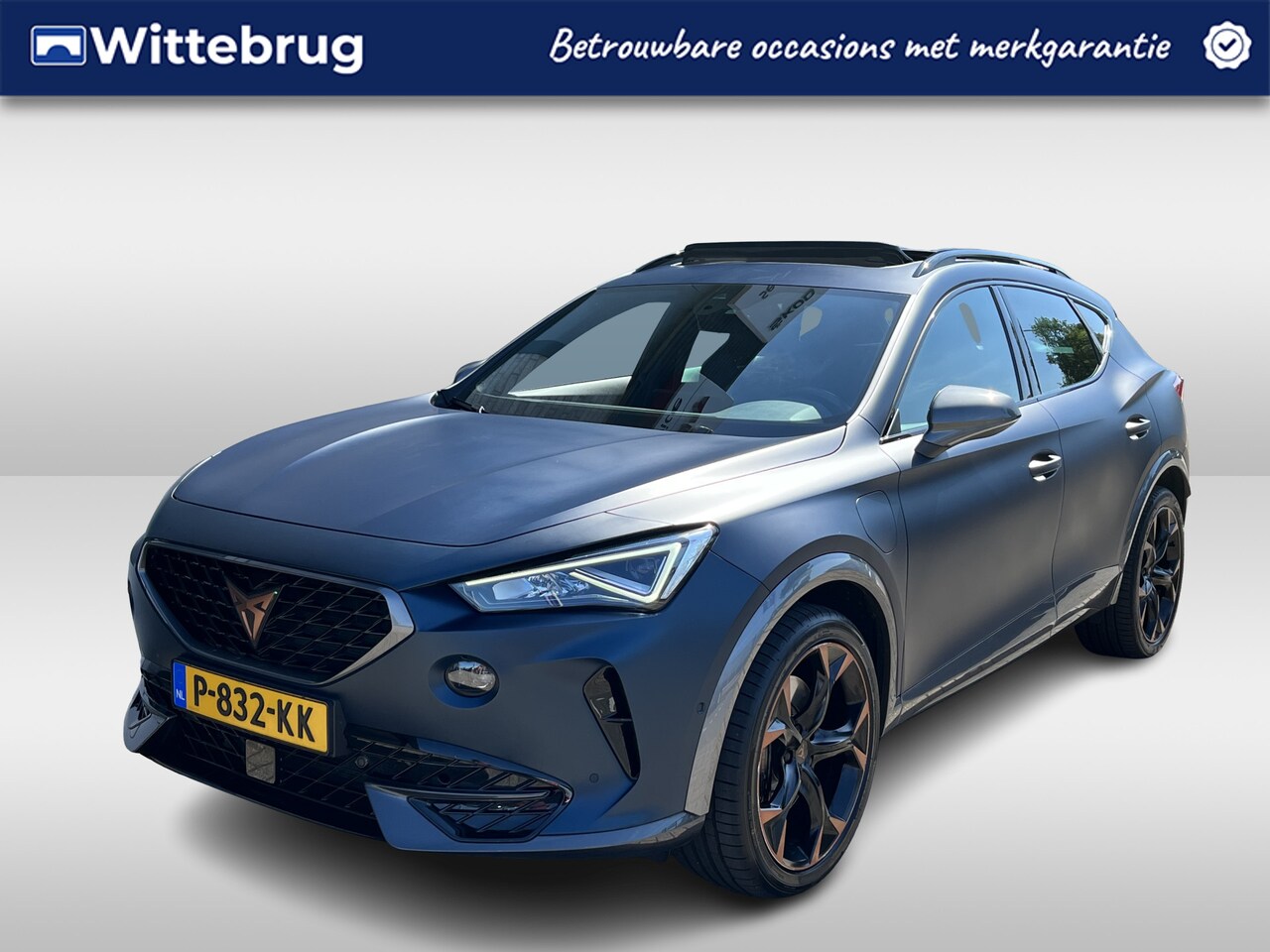CUPRA Formentor - 1.4 e-Hybrid VZ Copper Edition / AUTOMAAT/ 245 PK/ PANODAK/ DODEHOEK/ LEDER/ NAVI/ STUUR+S - AutoWereld.nl