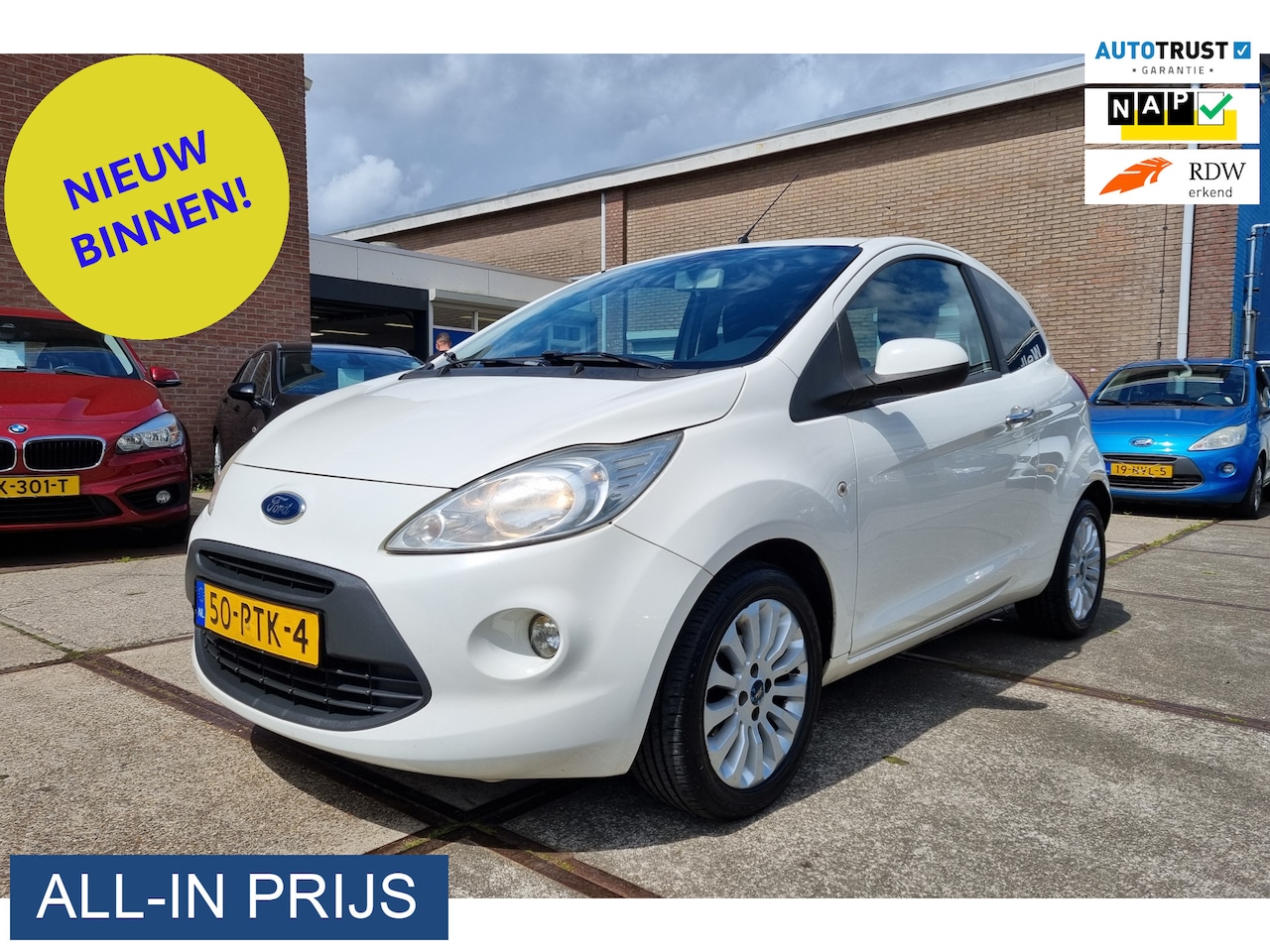 Ford Ka - 1.2 Titanium X start/stop ✅AIRCO ✅NIEUWE APK - AutoWereld.nl