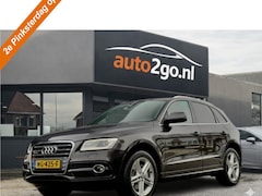 Audi Q5 - 3.0 TDI AUT7 QUATTRO 2X S-LINE 245 PK LEDER NAVI AIRCO LED LMV PDC