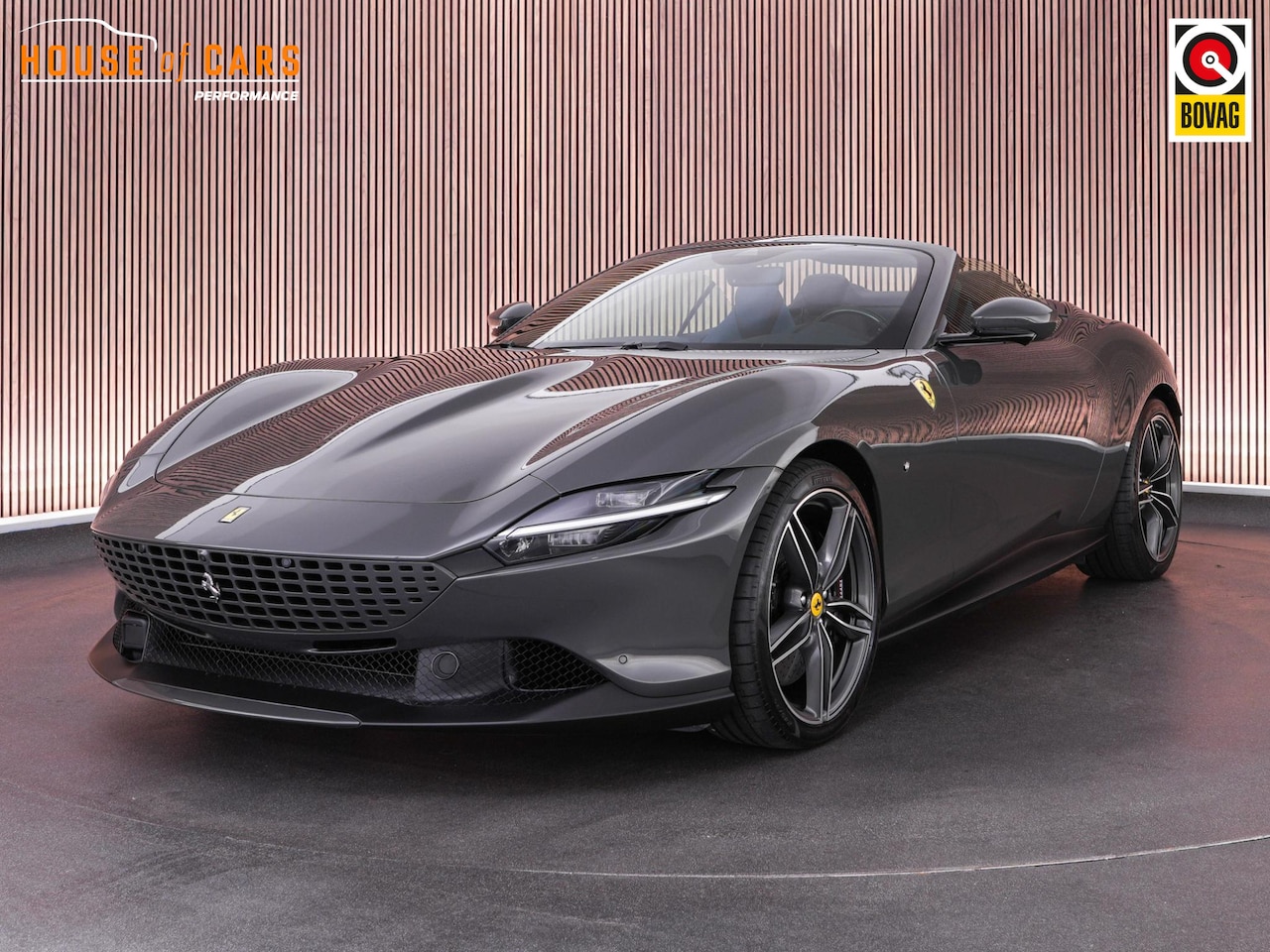 Ferrari Roma Spider - 3.9 V8 |PPF|Grigio Scuro|360 camera|carbon int.|memory|Quilted seats|Apple Carplay|carbon - AutoWereld.nl