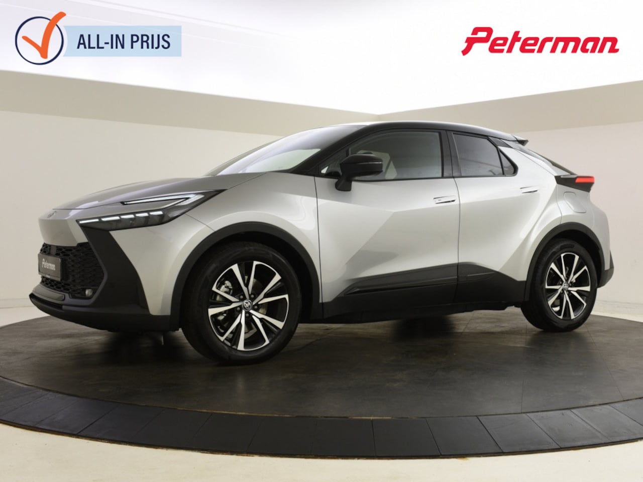 Toyota C-HR - 2.0 PHEV 220 Plug In Advance Bi tone | Panorama Dak | BSM - AutoWereld.nl
