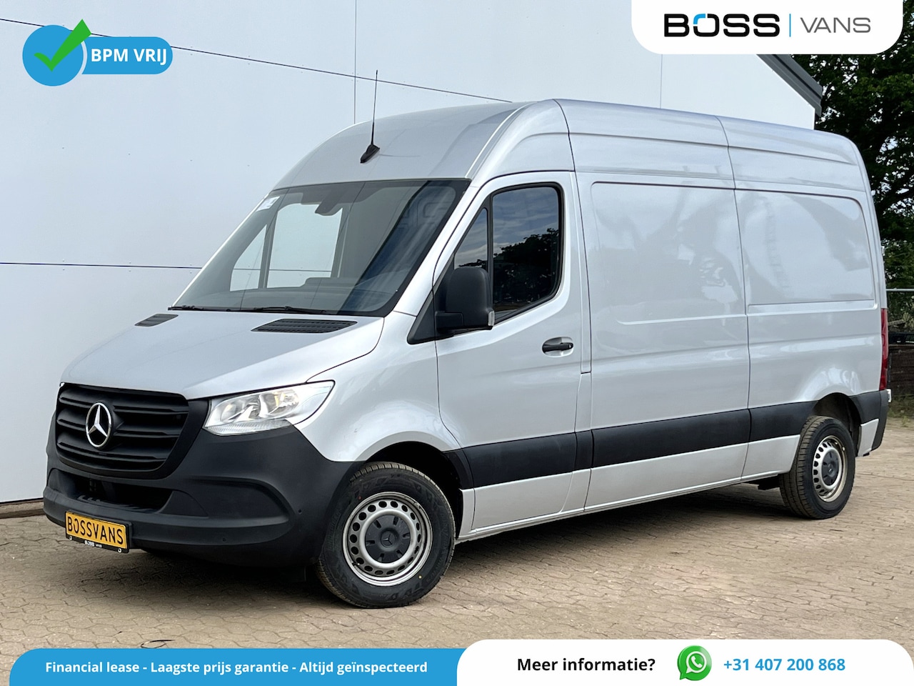 Mercedes-Benz Sprinter - 215 1.9 CDI L2H2 Automaat L2H2 Climate Control Camera Carplay Parkeersensoren V+A - AutoWereld.nl