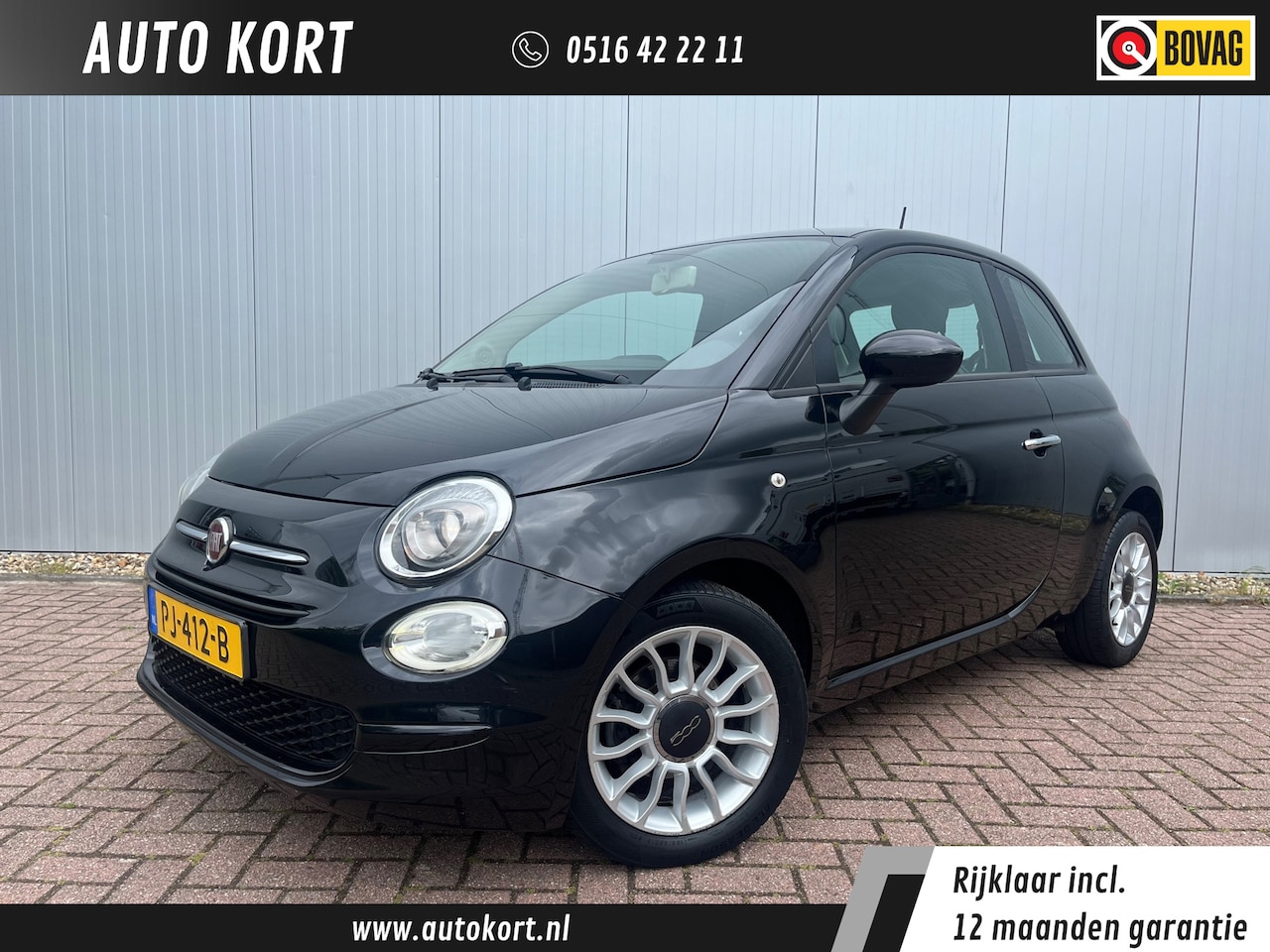 Fiat 500 - 0.9 TwinAir Turbo Popstar | Airco | Cruise Control | Lichtmetalen velgen | Mistlampen - AutoWereld.nl