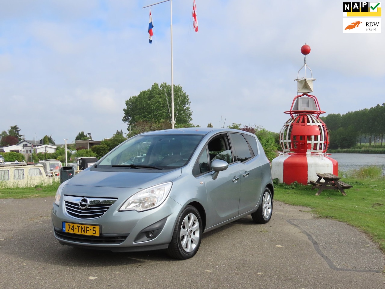 Opel Meriva - 1.4 Turbo Cosmo *2e EIG ! *Trekhaak *Cruise *VOLL Onderhoud - AutoWereld.nl