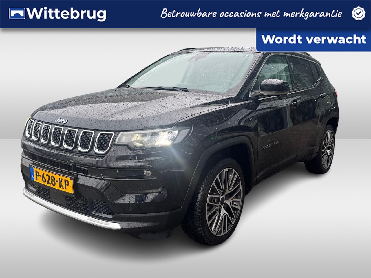 Jeep Compass - 4xe 190 Plug-in Hybrid Electric Limited Lease Ed. / Pano / Leder / Camera / App connect / - AutoWereld.nl