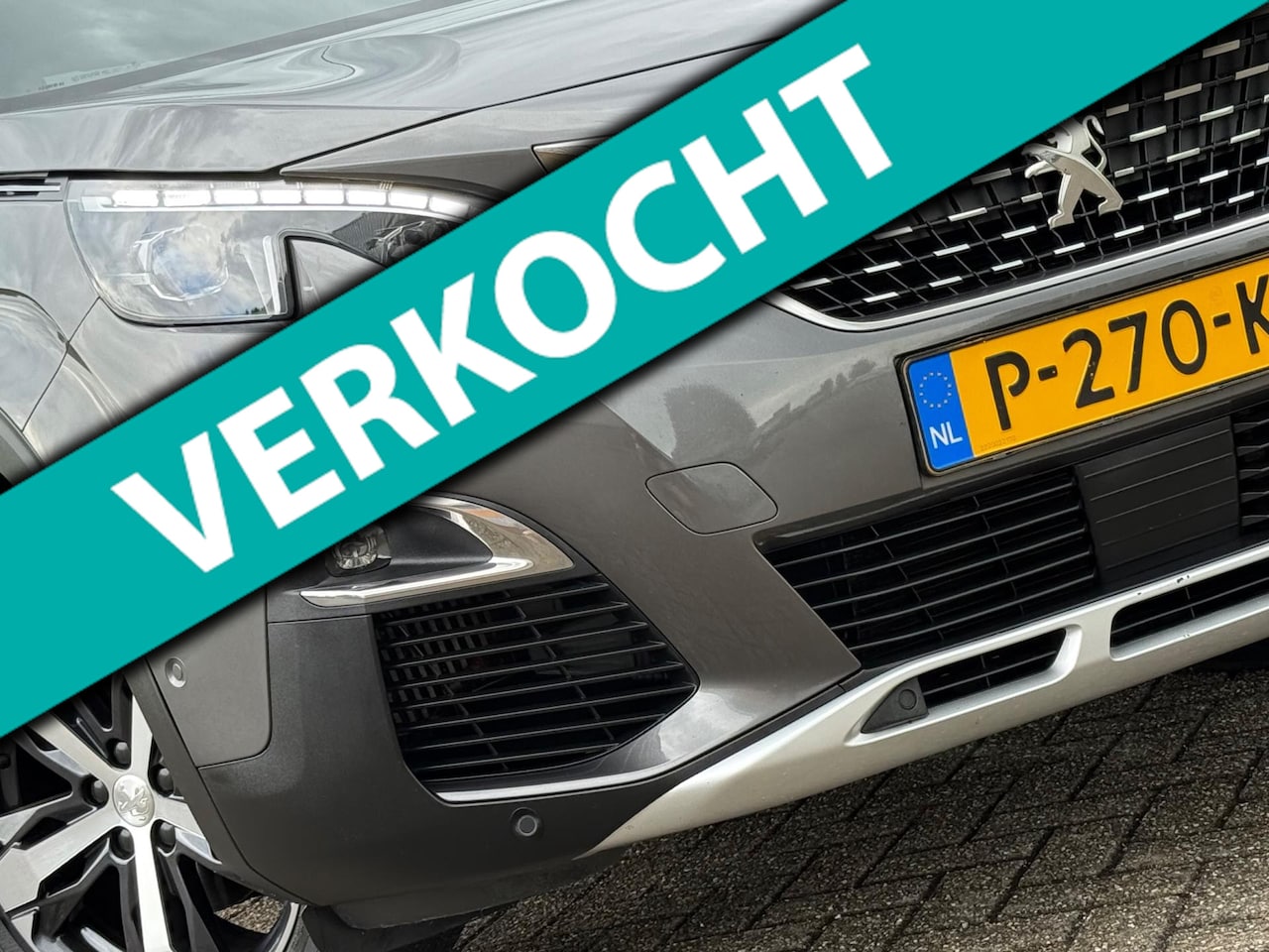 Peugeot 3008 - 1.2 PureTech 130pk GT-Line AUTOMAAT - Gris Platinium - Topstaat - AutoWereld.nl